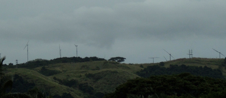 Picture of Wind Turbines in Fiji near Nadi